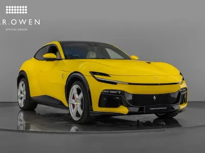 New Ferrari Purosangue 2025 Yellow SUV