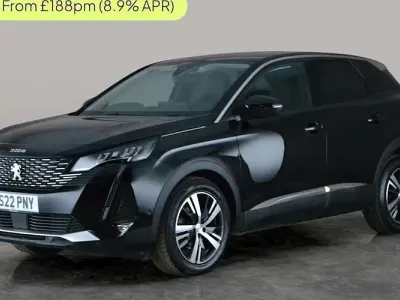 Używany Peugeot 3008 Allure 131 KM (96 kW) 2022 Czarny SUV