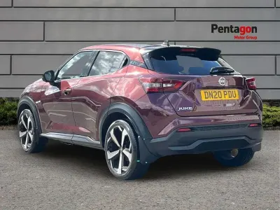 Gebraucht Nissan Juke Tekna 114 PS (83 kW) 2020 Rot SUV