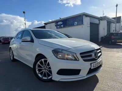 Used Mercedes A180 AMG 109 HP (80 kW) 2013 White Hatchback
