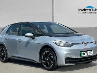 Used VW ID.3 Pure 110 kW (150 HP) 2022 Silver Hatchback