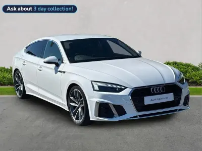 Second-hand Audi A5 S-Line 161 CP (118 kW) 2023 Alb Coupe