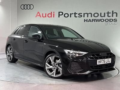 Used Audi A3 Black Edition 150 HP (110 kW) 2025 Black Hatchback