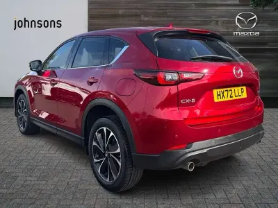Używany Mazda CX-5 Edition 162 KM (119 kW) 2022 Czerwony SUV