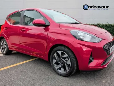 New Hyundai i10 Advanced 2026 Red Hatchback