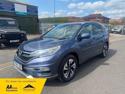 Used Honda CR-V SR 120 HP (88 kW) 2015 Blue SUV