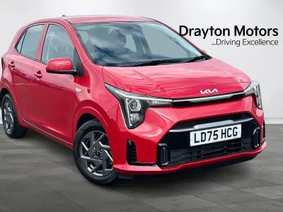 New Kia Picanto 62 HP (45 kW) 2025 Red Hatchback