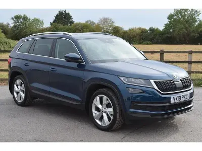 Used Skoda Kodiaq 190 HP (139 kW) 2018 Blue SUV