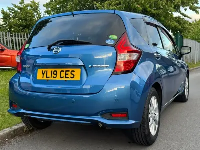 Used Nissan Note Acenta Limited Edition 79 HP (58 kW) 2019 Blue Hatchback
