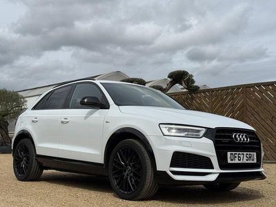 Begagnad Audi Q3 Black Edition 150 HK (110 kW) 2018 Vit SUV