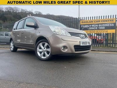 Beige Used 2009 Nissan Note N-TEC MPV | £5,795 (Expensive)