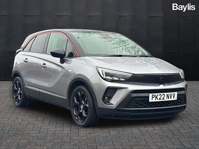 Used Vauxhall Crossland GS Line 83 HP (61 kW) 2022 Grey SUV
