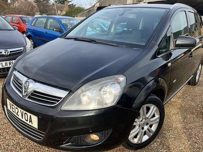 Used Vauxhall Zafira Design Edition 115 HP (84 kW) 2012 Black MPV