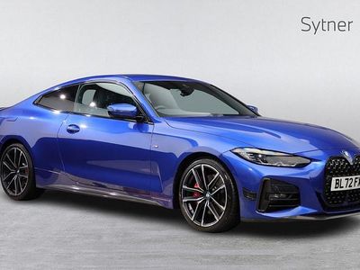 Blue Used 2022 BMW 420 M Sport Coupe | £25,250 (Fair price)
