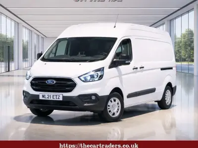 Begagnad Ford Transit S 2021 Vit Van