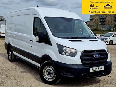 Used Ford Transit S 130 HP (95 kW) 2021 White Van