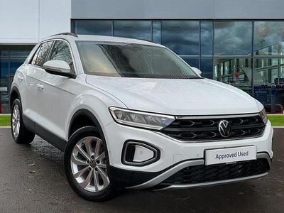 New VW T-Roc Match 150 HP (110 kW) 2025 Pure white SUV