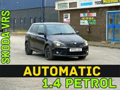Used Skoda Fabia vRS 2012 Black Hatchback