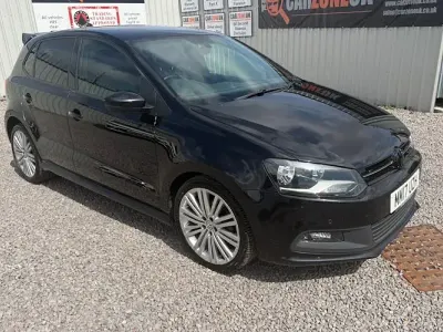Used VW Polo BlueGT 150 HP (110 kW) 2017 Black Hatchback