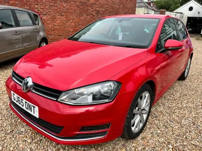 Used VW Golf VII GT 150 HP (110 kW) 2015 Red Hatchback