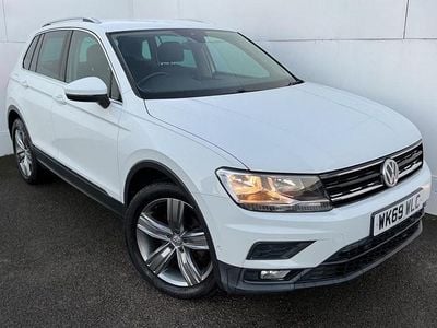 White Used 2019 VW Tiguan Match SUV | £16,990 (Good price)