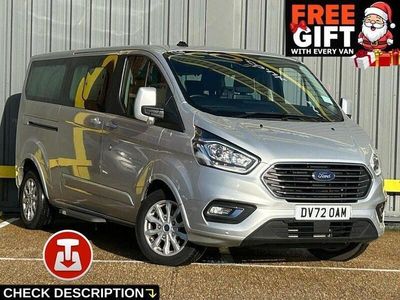 Silver Used 2022 Ford Tourneo Custom Titanium Van | £20,942 (Good price)