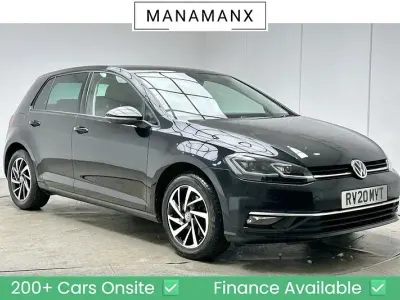 Used VW Golf VII Edition 150 HP (110 kW) 2020 Black Hatchback