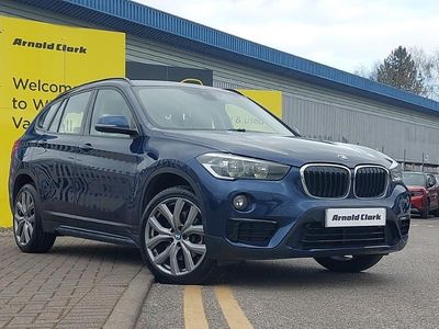 Used BMW X1 Sport Line 190 HP (139 kW) 2018 Blue SUV