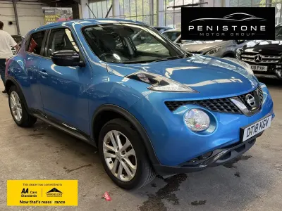 Used Nissan Juke S 115 HP (84 kW) 2018 Blue SUV
