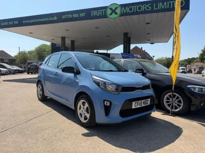 Used Kia Picanto 66 HP (48 kW) 2019 Blue Hatchback