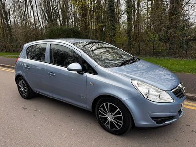 Used Vauxhall Corsa Club 89 HP (65 kW) 2008 Blue Hatchback