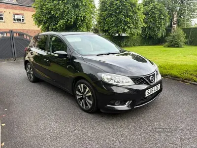 Used Nissan Pulsar N-TEC 115 HP (84 kW) 2016 Black Hatchback