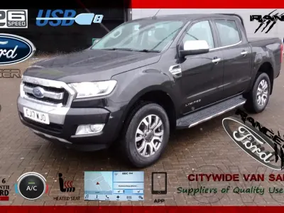 Używany Ford Ranger Limited 200 KM (147 kW) 2017 Czarny Pickup