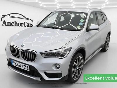 Silver Used 2018 BMW X1 xLine SUV | £17,990 (Fair price)
