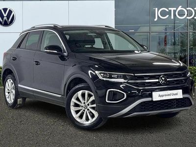 Black Used 2024 VW T-Roc Style SUV | £22,109 (Fair price)