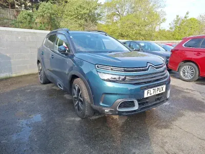 Usado Citroën C5 Shine 131 HP (96 kW) 2021 Azul Citadino