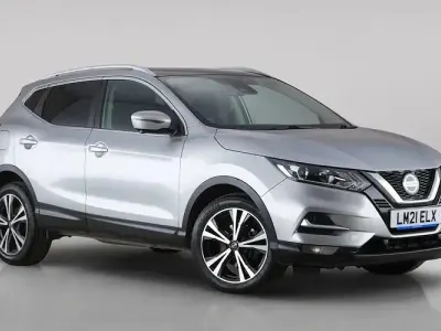 Used Nissan Qashqai N-Connecta 158 HP (116 kW) 2021 Silver SUV