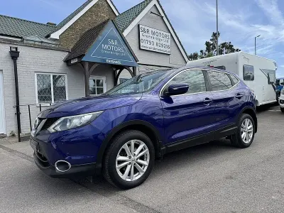 Used Nissan Qashqai Acenta Premium 2014 Blue SUV