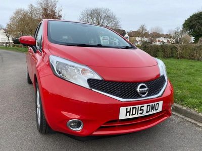 Used Nissan Note S 98 HP (72 kW) 2015 Red Hatchback