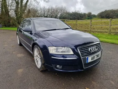 Usado Audi A8 Sport 233 HP (171 kW) 2007 Azul Sedan