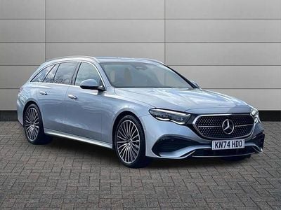 Used Mercedes E220 AMG Line Premium Plus 194 HP (142 kW) 2024 Silver Estate