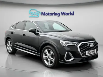 Używany Audi Q3 Sportback S-Line 148 KM (108 kW) 2021 Czarny SUV