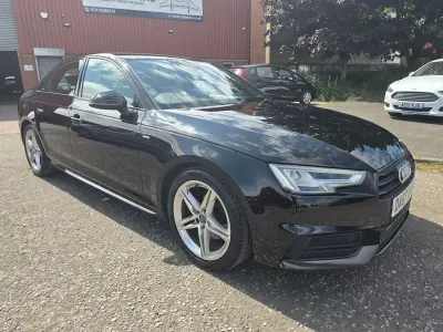 Used Audi A4 S-Line 190 HP (139 kW) 2017 Black Sedan
