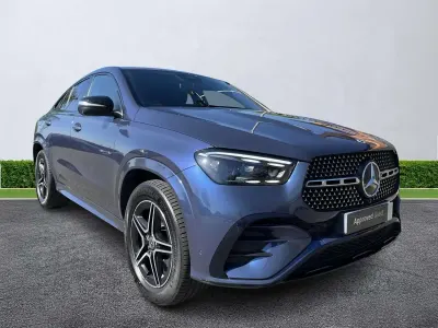Begagnad Mercedes GLE450 AMG AMG Line Premium Plus 2024 Blå Sportkupé