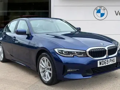 Used BMW 330e Comfort Edition 292 HP (214 kW) 2020 Blue Sedan