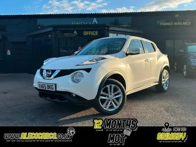Used Nissan Juke Acenta Premium 2016 White SUV
