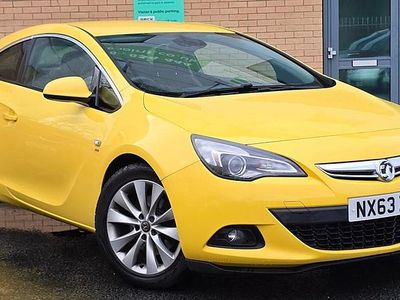 Used Vauxhall Astra GTC SRi 2013 Yellow Hatchback