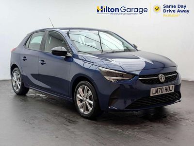 Used Vauxhall Corsa 75 HP (55 kW) 2020 Blue Hatchback