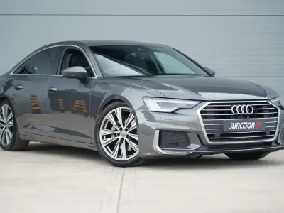 Usado Audi A6 S-Line 286 HP (210 kW) 2018 Cinzento Sedan