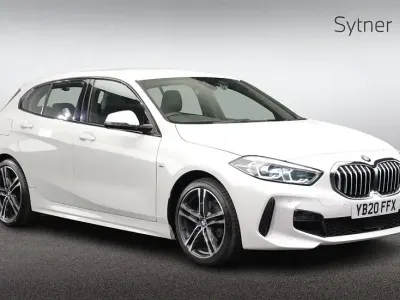 Used BMW 118 M Sport 138 HP (101 kW) 2020 White Hatchback